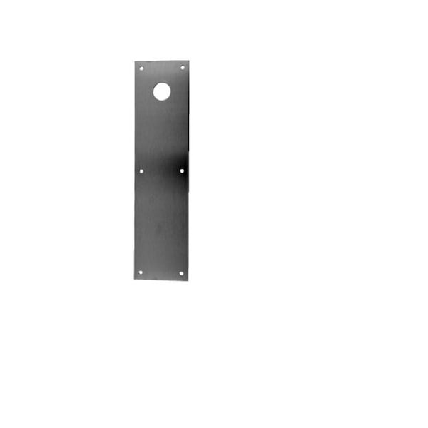 4" x 16" Push Plate Cut for Cylinder